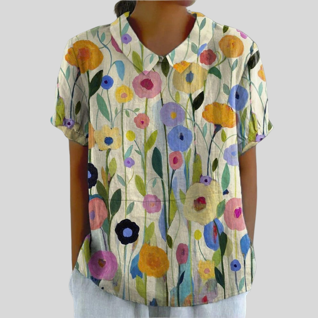Elegante Top Floreale
