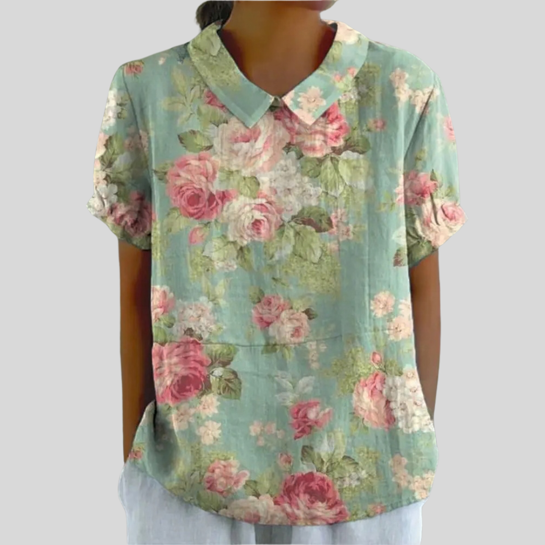Top Elegante Floreale