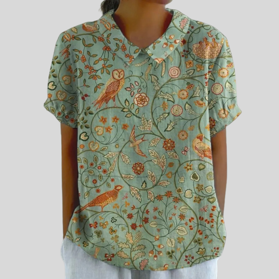 Top Elegante Floreale