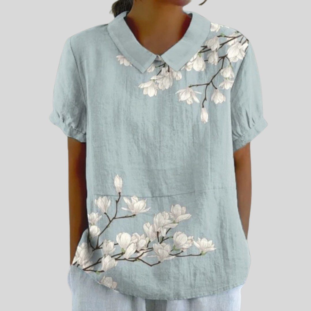 Top Fiori Comodo Elegante