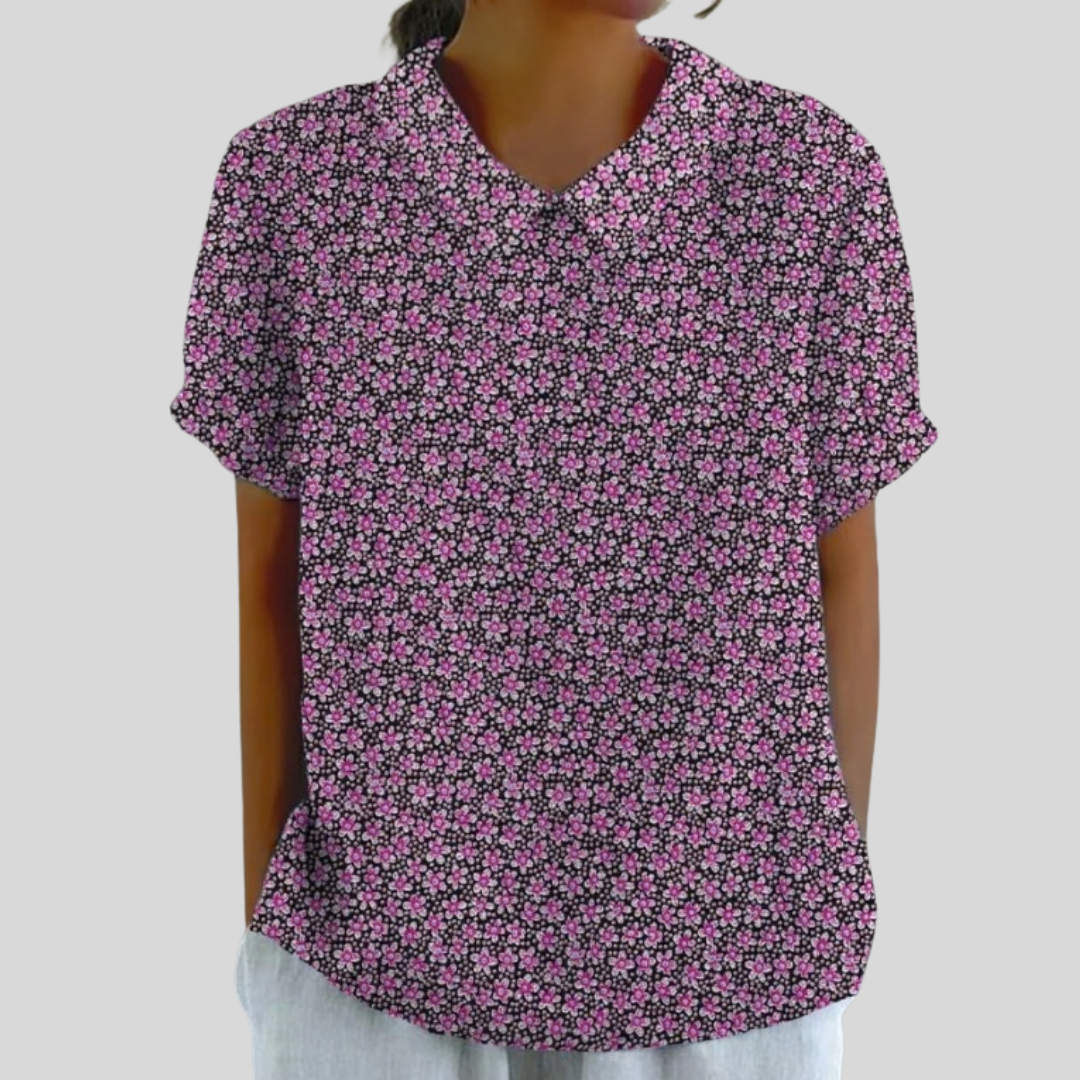 Top Elegante Floreale