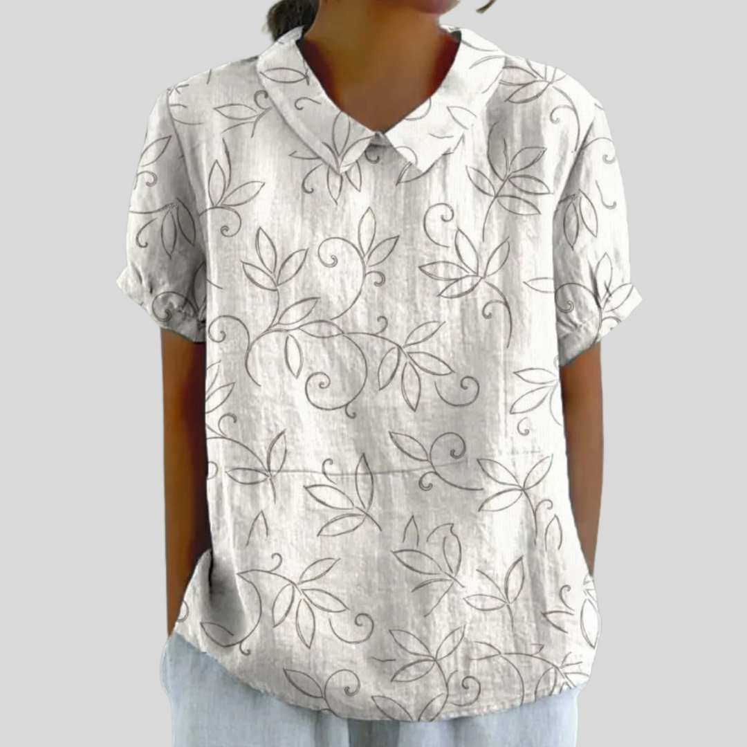 Elegante Top a Fiori