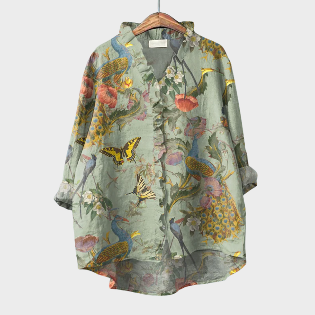 Elegante Blusa Estiva