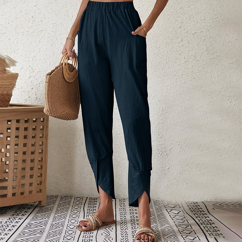 Essari - Pantaloni con Spacco