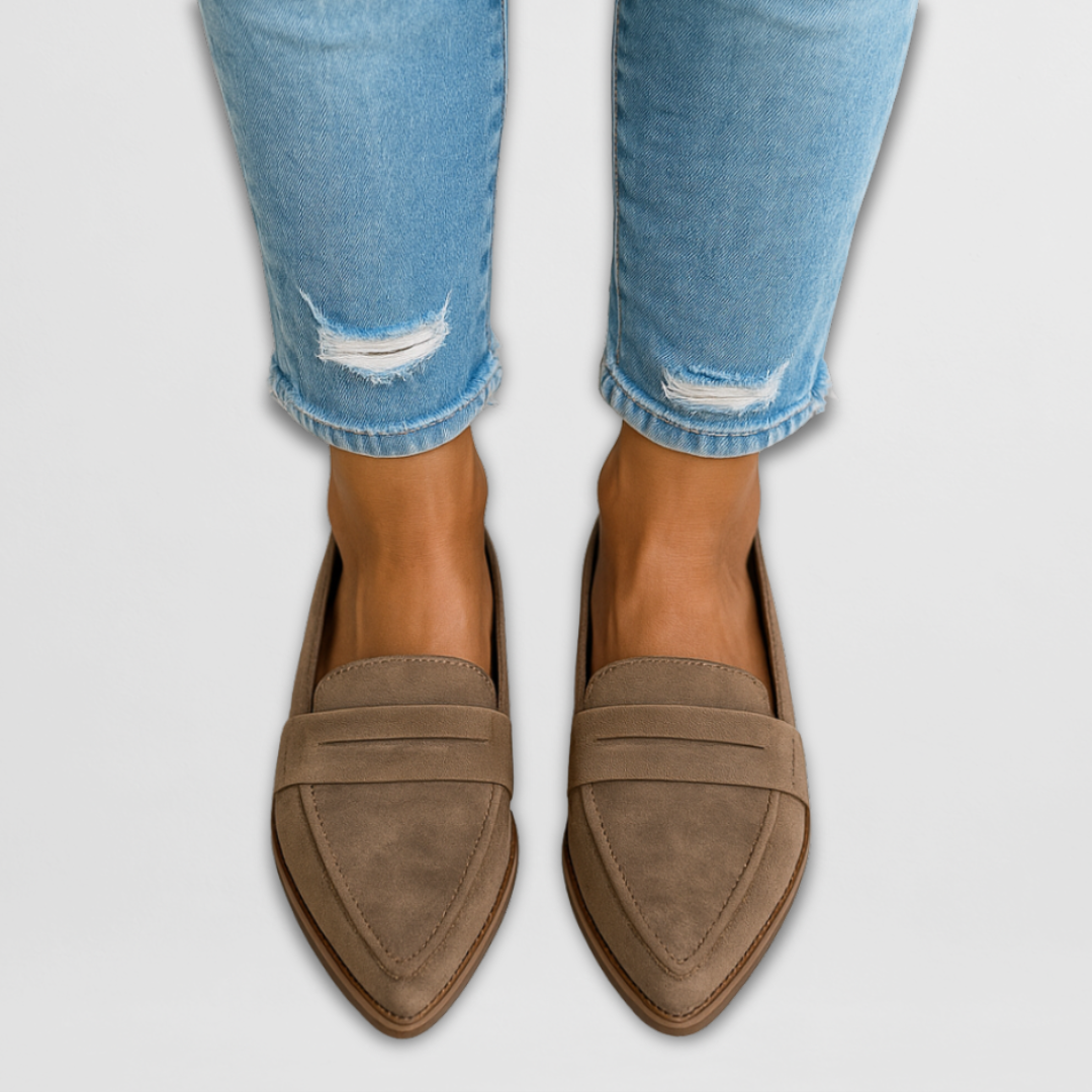 Nadia™ | Infradito in Pelle Suede