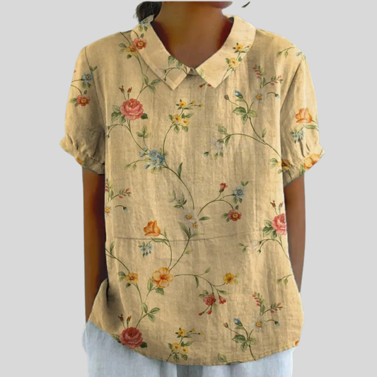 Top Elegante Floreale