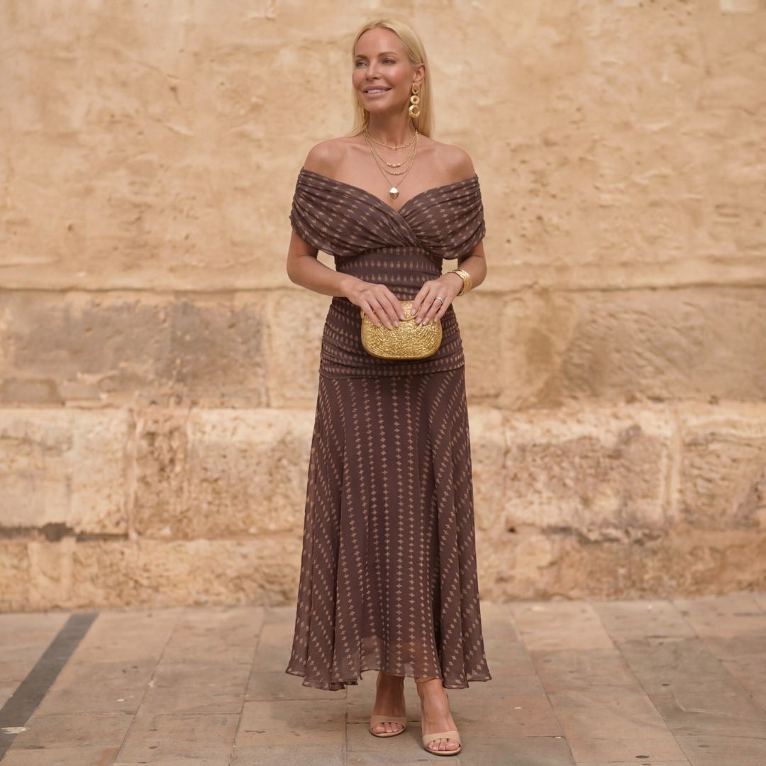 Sienna | Abito Geometrico Leggero