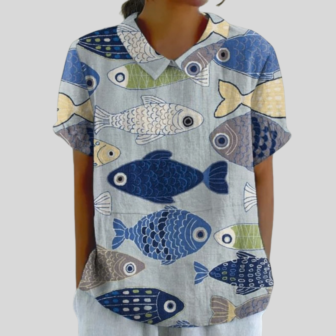 Elegante Top Floreale