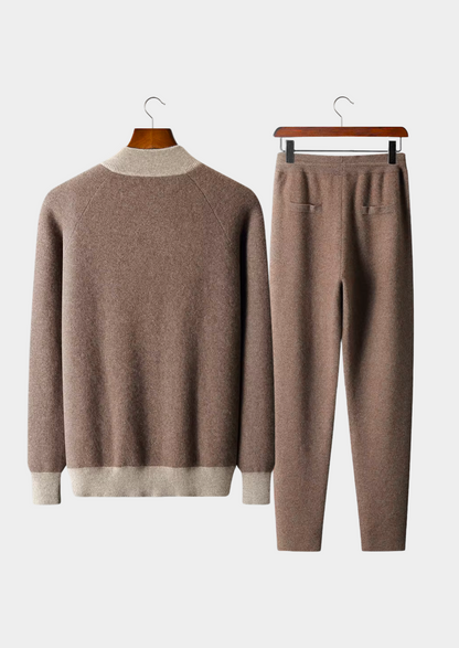 Set da tempo libero in Cashmere Premium Sand Torino