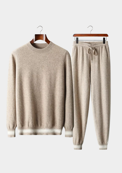 Set da Tempo Libero in Cashmere Premium Sand Wien