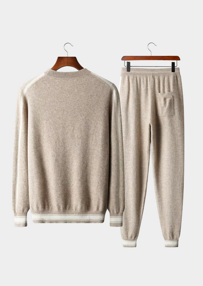 Set da Tempo Libero in Cashmere Premium Sand Wien