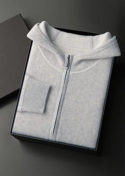 Set da Tempo Libero Milano in Cashmere Grigio Chiaro Premium