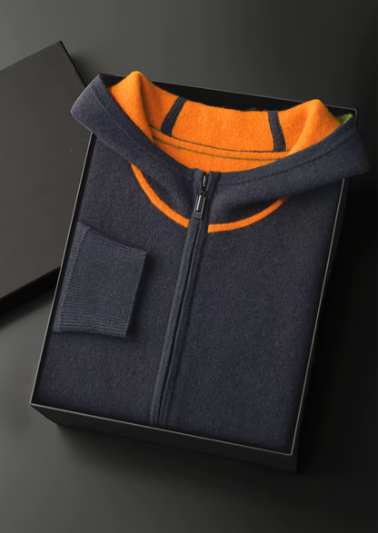 Set da Tempo Libero in Cashmere Grigio Scuro Milano