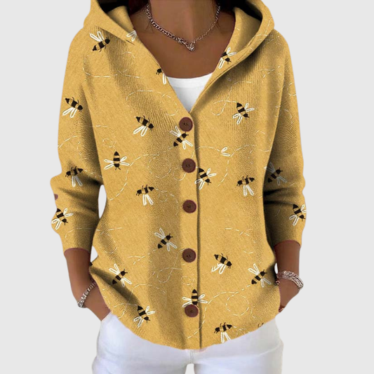 Cardigan Hoodie Comodo e Infilato