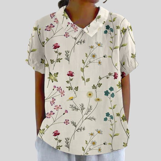Top Elegante Floreale