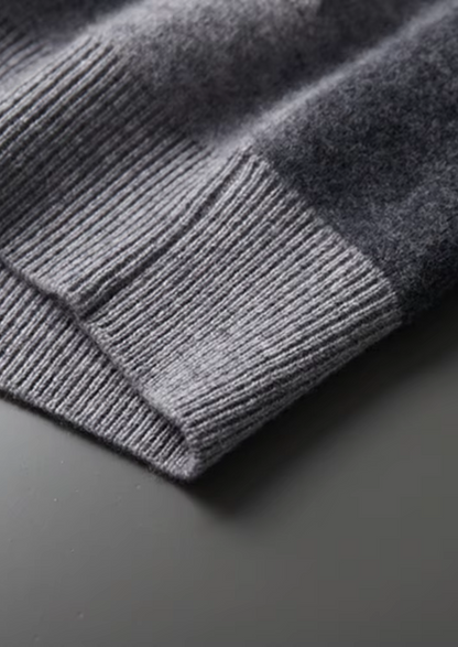 Set da tempo libero in cashmere premium grigio scuro Torino