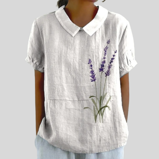 Top Elegante Floreale