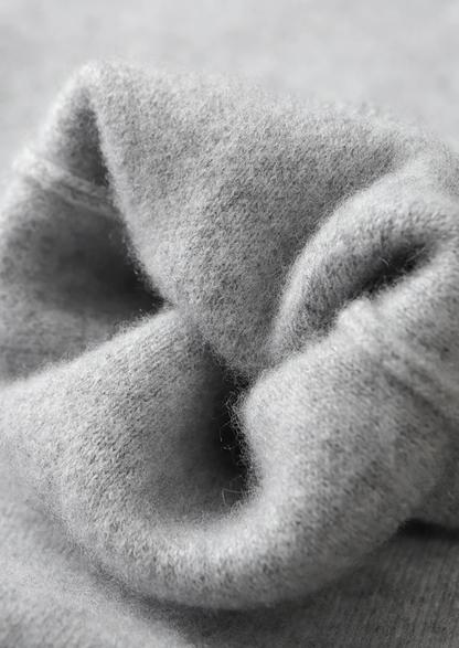 Set da tempo libero in cashmere premium grigio chiaro Alain