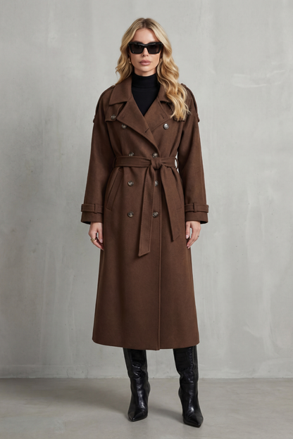 Eva | Trench Oversize in Lana