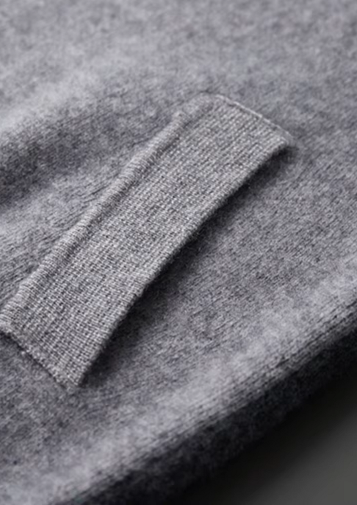 Set da tempo libero in cashmere premium grigio scuro Torino