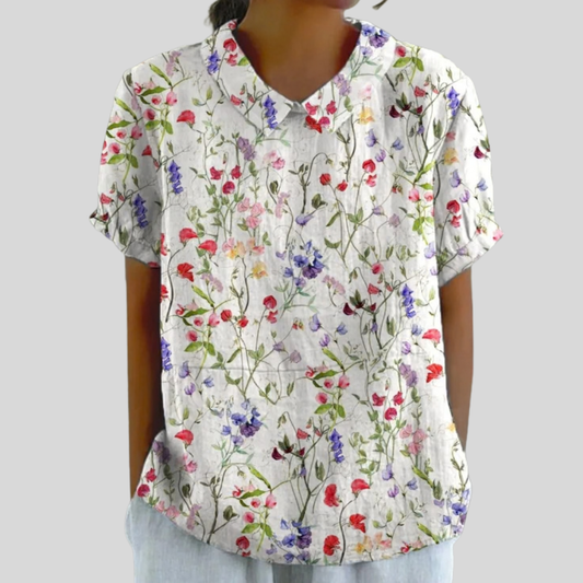 Top Elegante Floreale