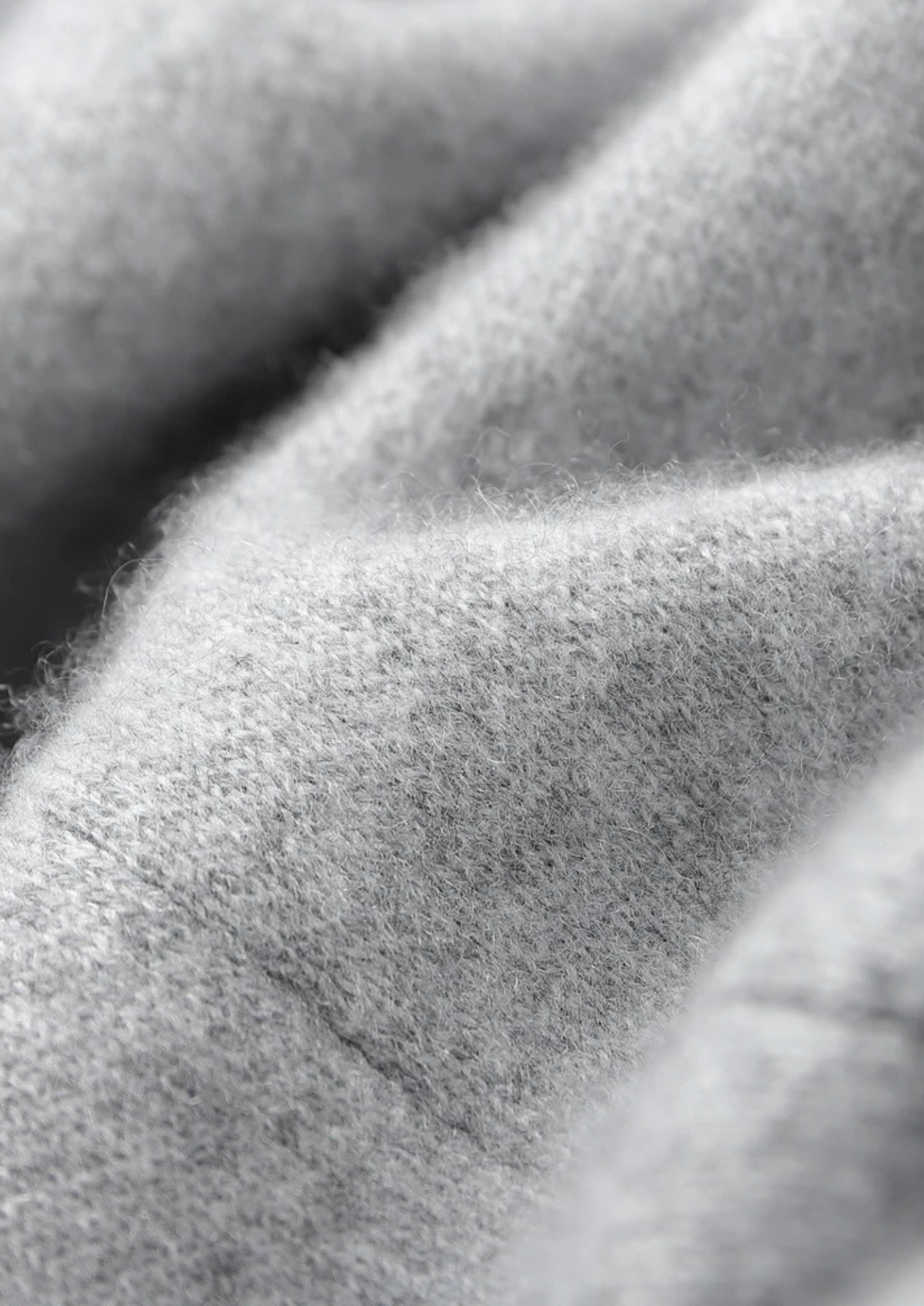 Set da tempo libero in cashmere premium grigio chiaro Alain