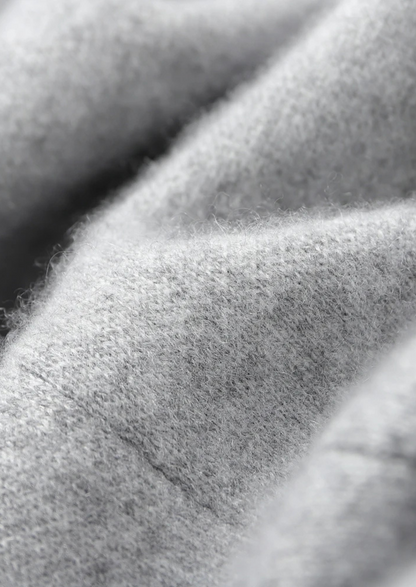 Set da tempo libero in cashmere premium grigio chiaro Alain