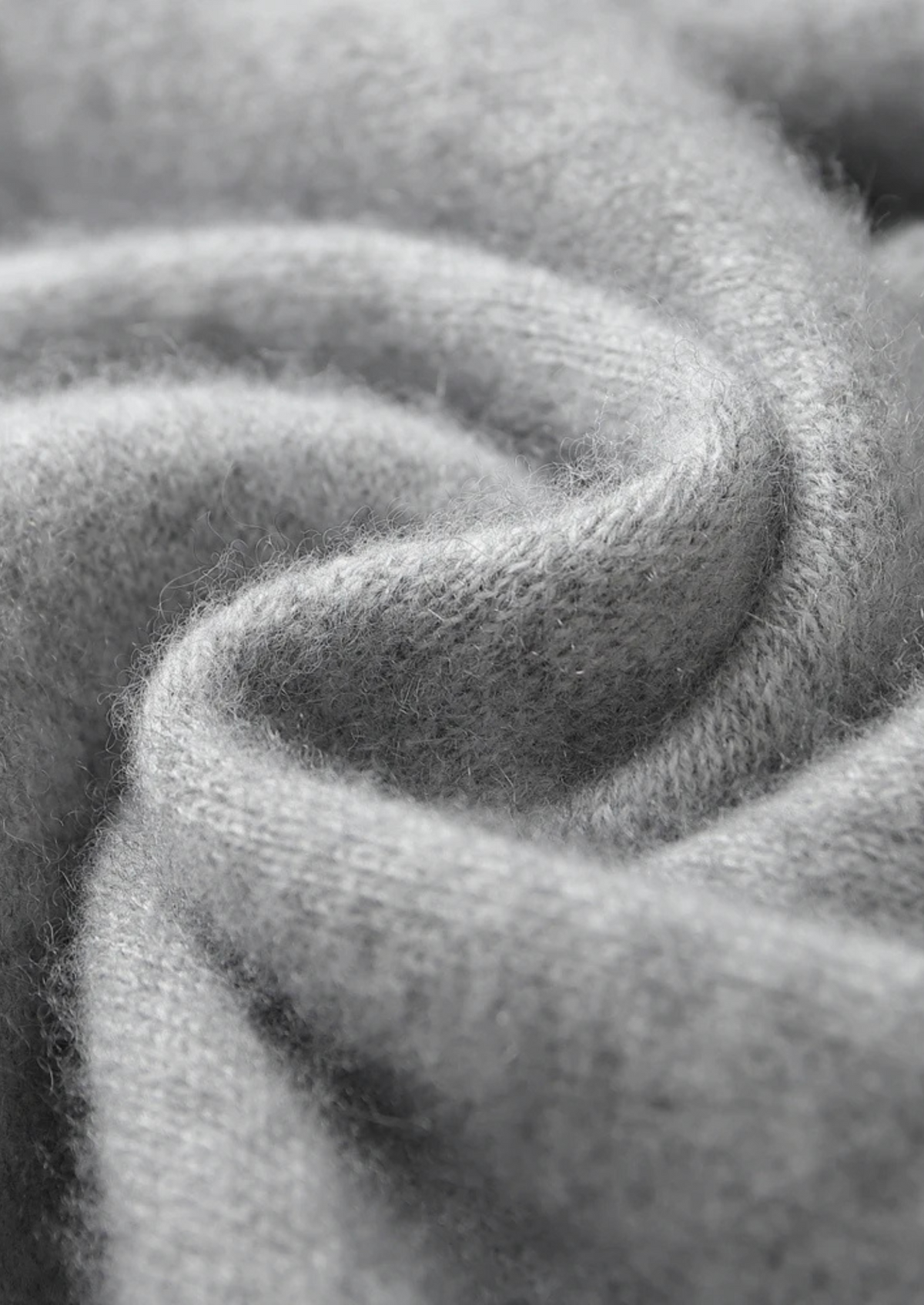 Set da tempo libero in cashmere premium grigio chiaro Alain