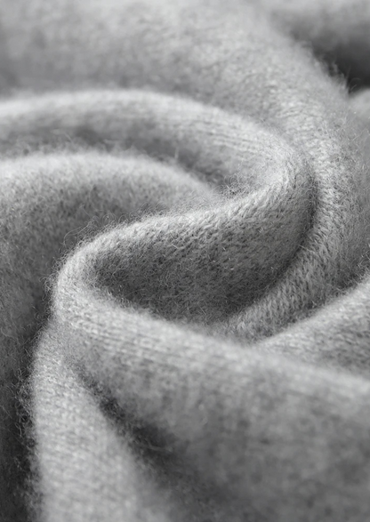 Set da tempo libero in cashmere premium grigio chiaro Alain