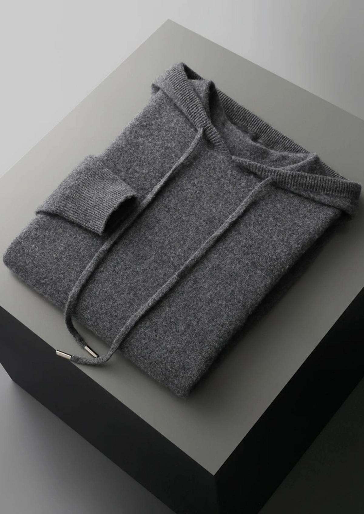 Set da tempo libero in cashmere premium grigio scuro Alain