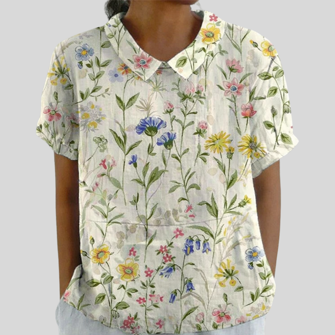 Elegante Top Floreale