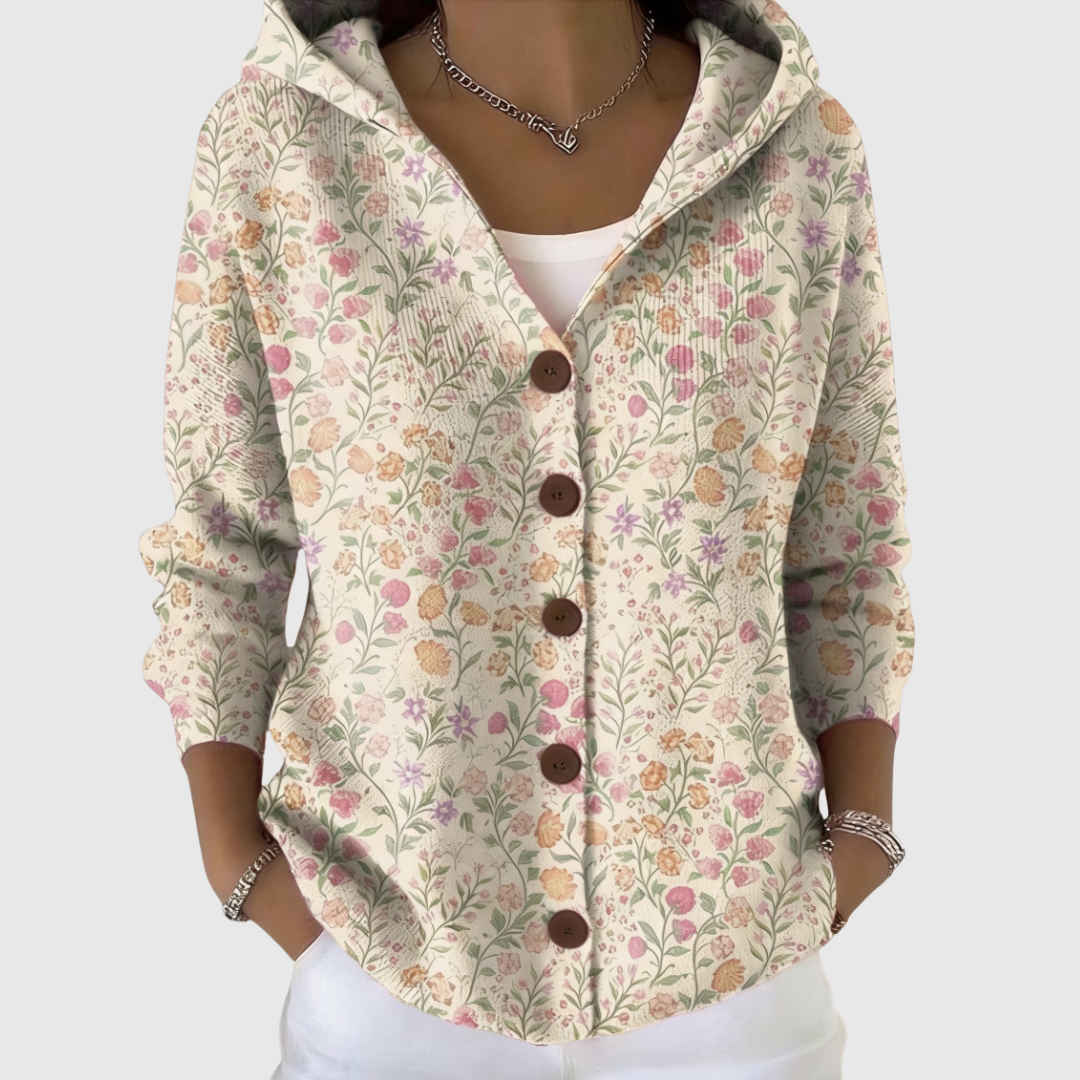 Cardigan Hoodie Comodo e In Maglia