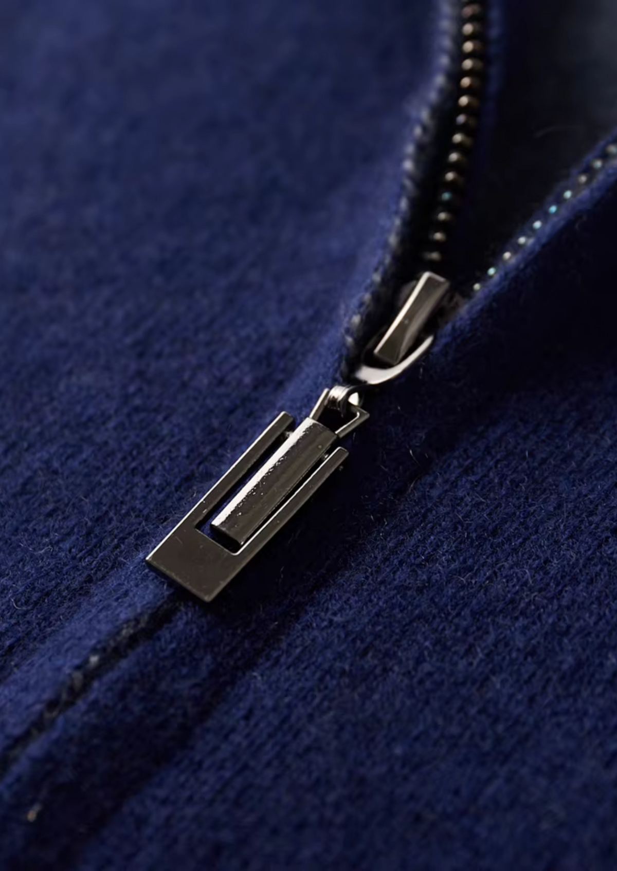 Set da tempo libero in cashmere premium blu marino Torino