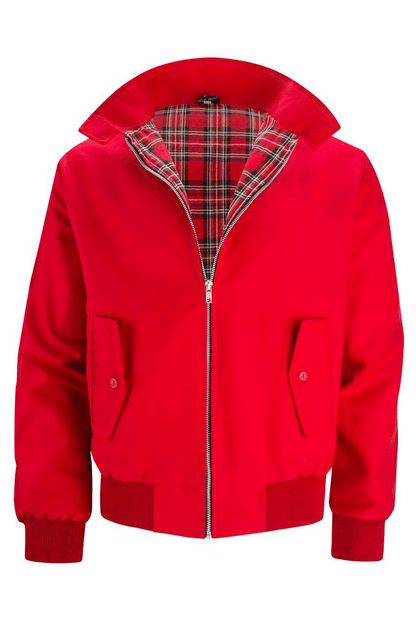 Harryson | Giacca Harrington con Fodera Tartan
