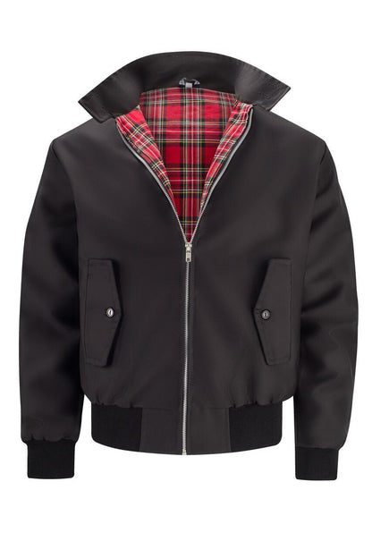 Harryson | Giacca Harrington con Fodera Tartan