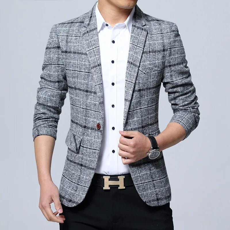 Edoardo | Blazer elegante a quadri