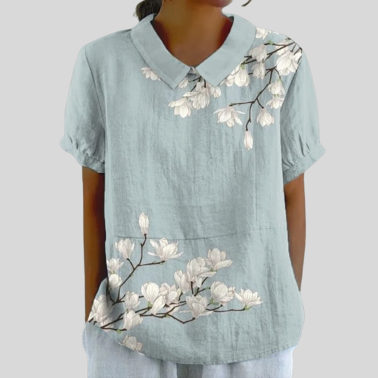 Top Fiori Comodo Elegante