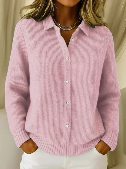 Rachele | Cardigan Testurizzato con Bottoni