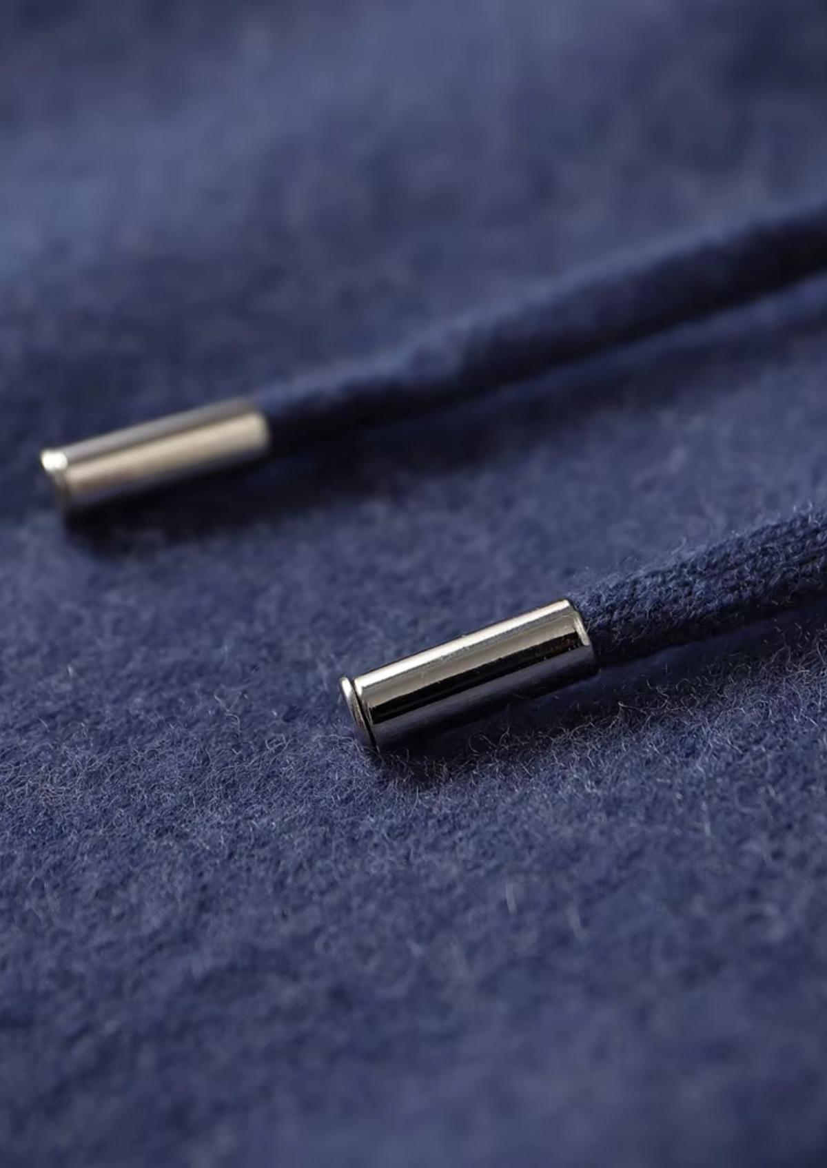 Set Tempo Libero in Cashmere Blu Marino Premium Milano