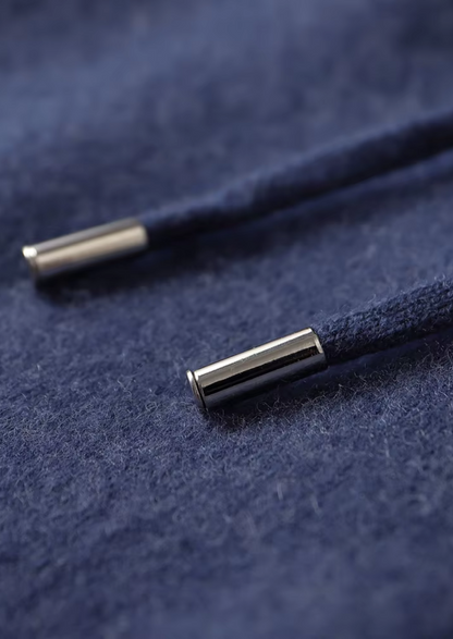 Set Tempo Libero in Cashmere Blu Marino Premium Milano