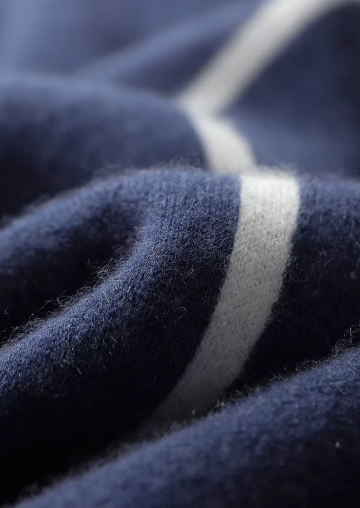 Set Tempo Libero in Cashmere Blu Marino Premium Milano