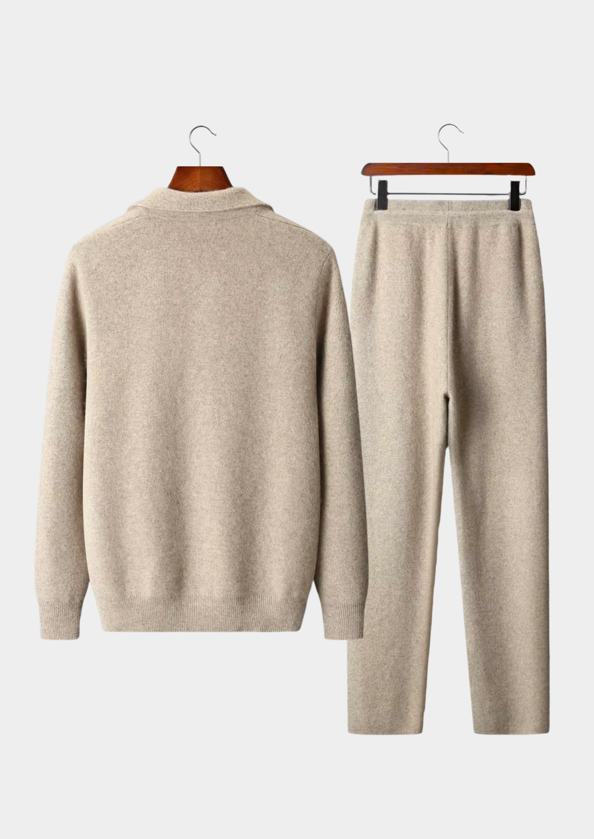 Set da tempo libero in cashmere premium