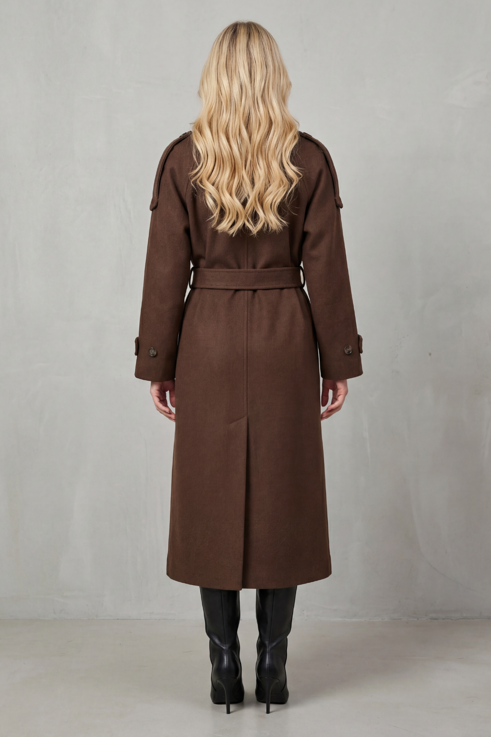 Eva | Trench Oversize in Lana