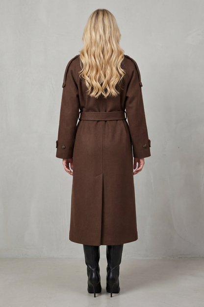 Eva | Trench Oversize in Lana
