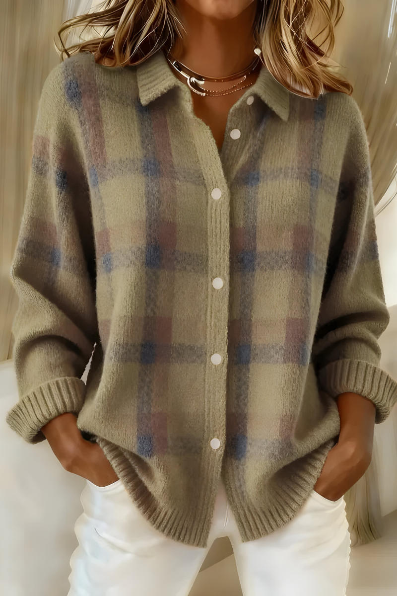 Corinna | Cardigan a quadri