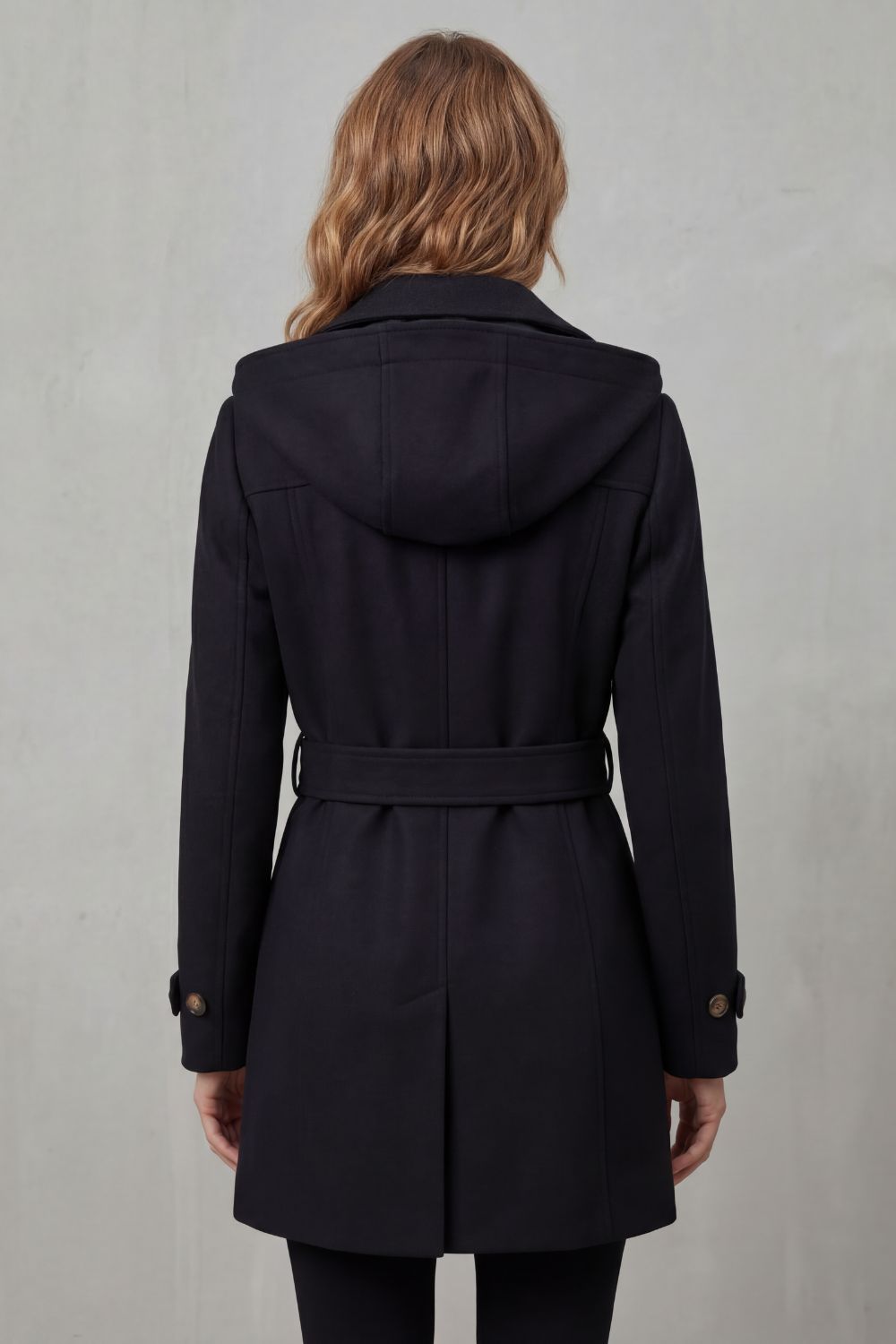 Anna | Trench con Cappuccio dal Taglio Sartoriale