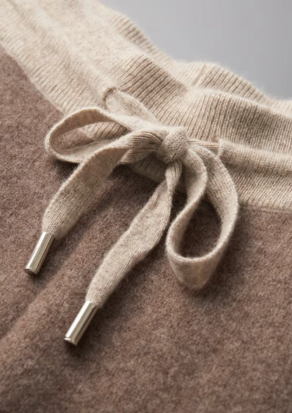 Set da tempo libero in Cashmere Premium Sand Torino