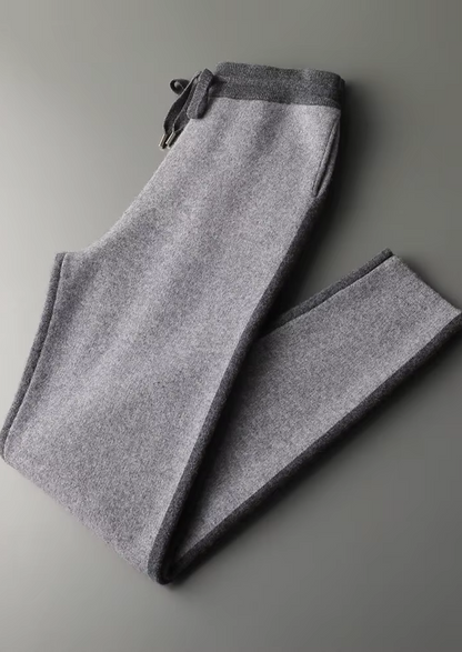 Set da tempo libero in cashmere premium grigio scuro Torino