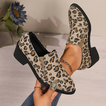 Angélique™ | Mocassino Leopardo