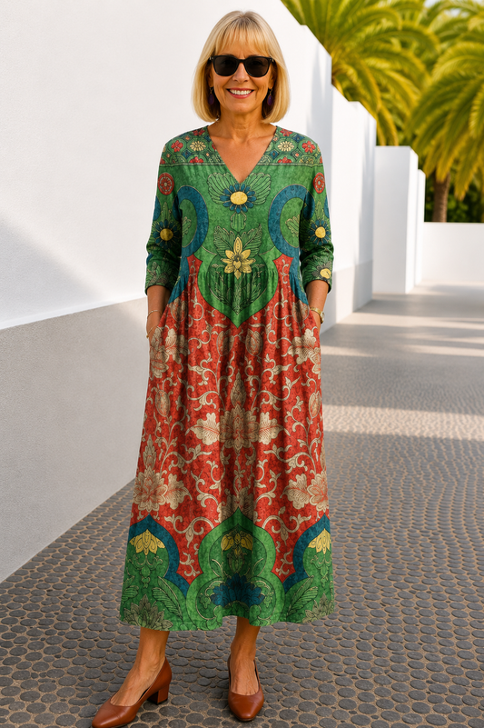 Judith | Maxi Abito Floreale Vintage